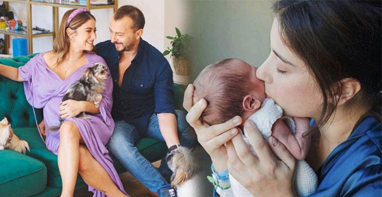 Hazal Kaya, Oğlu Fikret Ali ile Çekilen Fotoğrafını Paylaştı