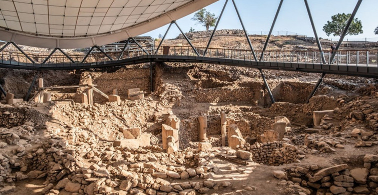 Göbeklitepe'ye Yerli ve Yabancı Turistler Akın Etti
