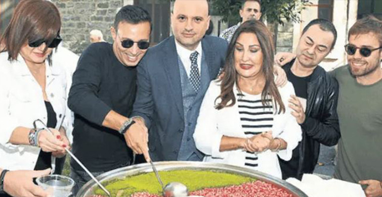 Ünlü İsimler Huzurevi Sakinlerine Aşure Dağıttı