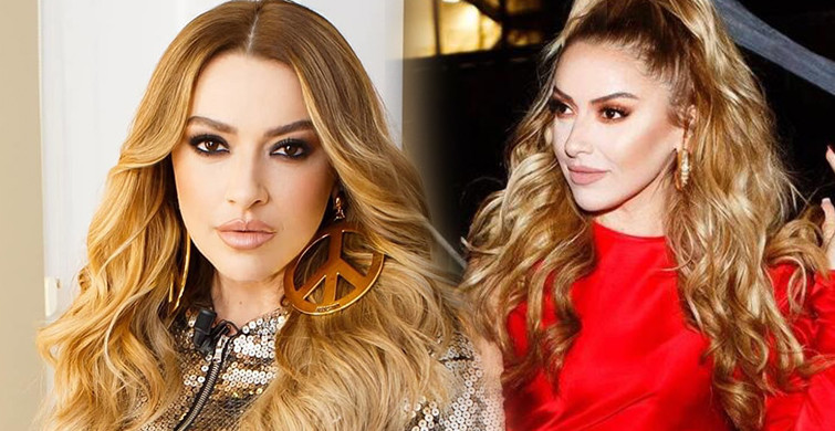Hadise, Kırmızı Yılbaşı Elbisesi İle Herkesi Büyüledi
