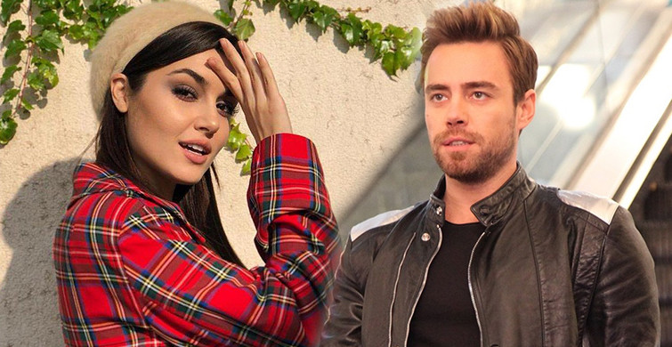 Murat Dalkılıç ile Hande Erçel’den Aşk Pozu
