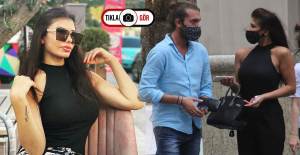 Hatice, Sevgilisini Sokak Ortasında Öpücüklere Boğdu