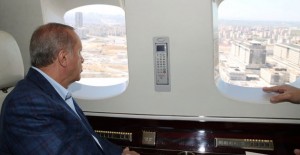 Cumhurbaşkanı Erdoğan, Hastaneleri Havadan Gözlemledi