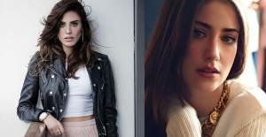 Hazal Kaya ve Şükran Ovalı'dan Çocukları ile Bahçe Pozu