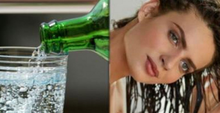 Her yöntemi deneyen kadın son çareyi maden suyunda buldu! İşte saçlarının öncesi ve sonrası…