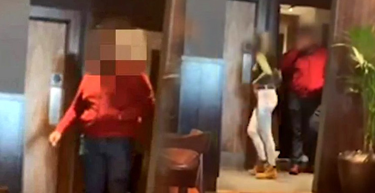 Ünlü Tavuk Restoranında Çift Birlikte Olurken Yakalandı