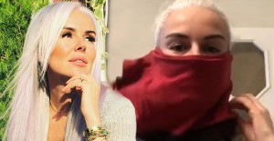 İpek Tanrıyar Erkek İç Çamaşırından Maske Yaptı