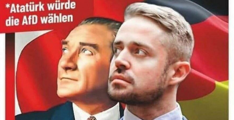 Irkçı Alman Partiden Atatürk'e Saygısızlık