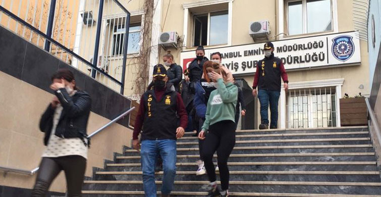 İstanbul'da Fuhuş Operasyonu