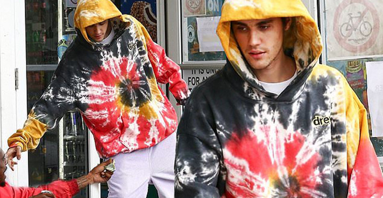 Justin Bieber'dan Evsiz Adama 40 Dolar