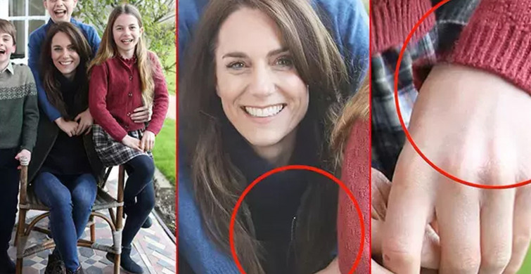 Kate Middleton'ın öldüğüne dair komplo teorilerini susturmak için fotoğraf paylaşmışlardı: Fotoğrafın sahte olduğu ortaya çıktı!