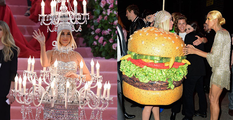 Katy Perry Avizeden Hamburgere Dönüştü