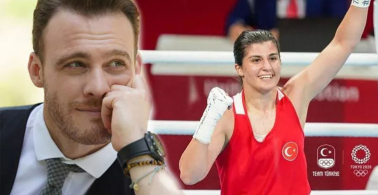 Kerem Bürsin'den Olimpiyat Şampiyonuna Tepki Çeken Hareket!