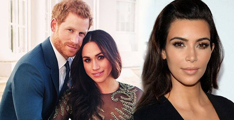 Kim Kardashian, Prens Harry ve Meghan Markle'ı Savundu