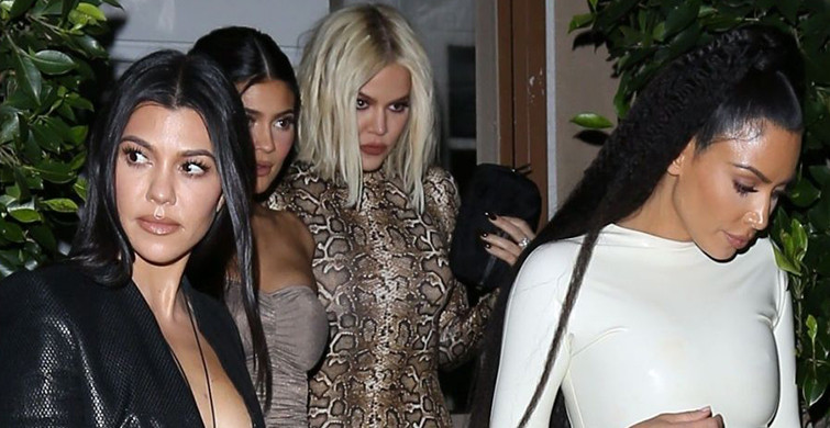 Kim Kardashian, Ablası Kourtney Kardashian'ı Tehdit Etti