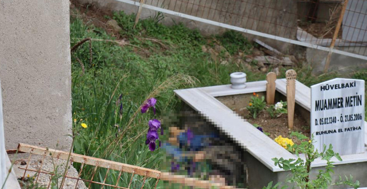 Kocaeli'de Mezarlığı Dua Etmek İçin Gitti, Kayıp Oğlunun Cesedini Buldu