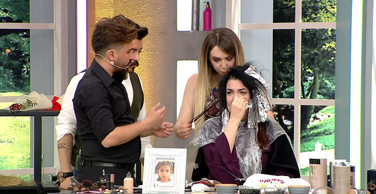 Kuaförüm Sensin Yarışmasında Saçları Kesilen Yarışmacı Bayıldı