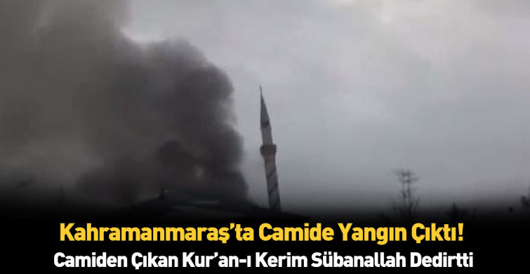 Küle dönen camiden çıkan Kur'an-ı Kerim'ler görevlileri şaşırttı!