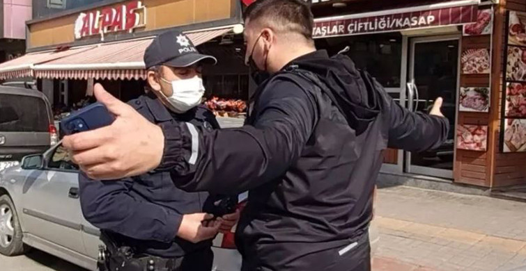 Kurallara Uymadı, Ceza Yazınca Polisin Üstüne Yürüdü!