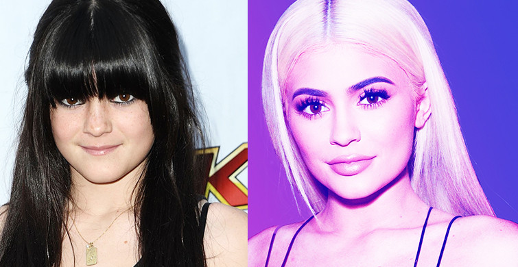 Kylie Jenner'ın Yıldan Yıla Şaşırtan Güzellik Dönüşümü