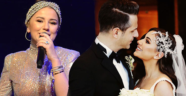 Merve Özbey Düğün Sonrası İlk Konserini Verdi