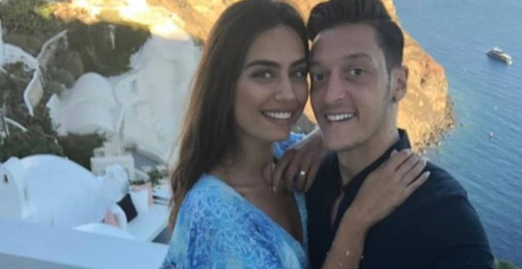Mesut Özil’den Amine Gülşe’ye Romantik Sürpriz