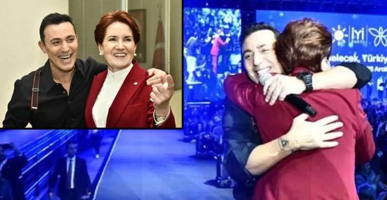Mustafa Sandal ve Meral Akşener'in sahne performansı olay oldu! O anlar sosyal medyanın diline düştü