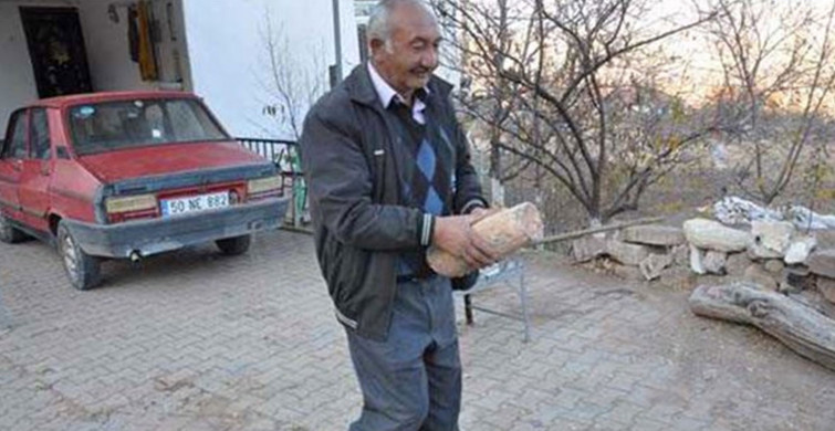 Nevşehir'de tarla sürerken buldu, parçaları birleştirdiğinde ne olduğu ortaya çıktı! Tam 1700 yıllık! 