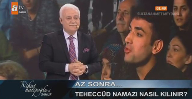 Nihat Hatipoğlu’nun Programında Acun Ilıcalı’ya Hisleri Olduğunu Söyleyen Seyirci Şaşkınlık Yarattı