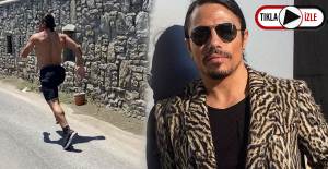 Nusret Gökçe Koşarak Arabayla Yarıştığı Anları Instagram'dan Paylaştı