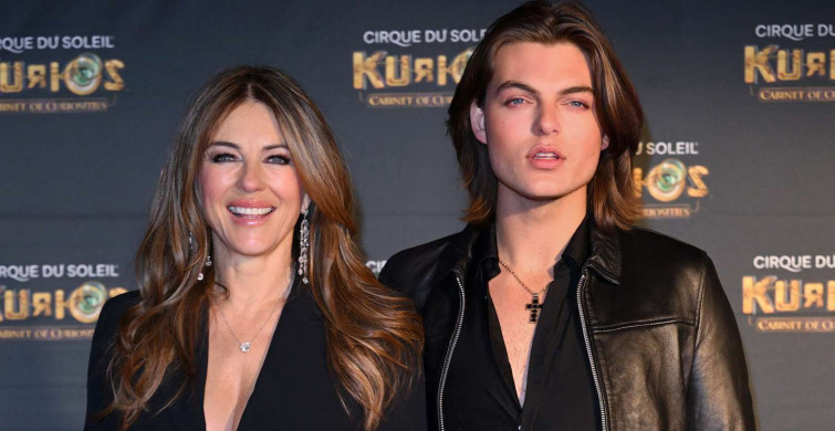 Oğlunun çektiği erotik filmde yer almıştı: Elizabeth Hurley o müstehcen sahnelerle gündeme geldi!