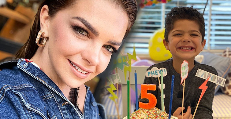 Pelin Karahan'dan Oğlu Ali Demir’e Sürpriz Doğum Günü Partisi