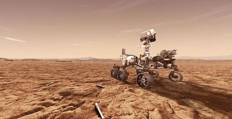 Perseverance Mars'taki İniş Bölgesinin Panoramasını Kayda Aldı