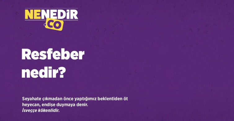 Resfeber nedir?