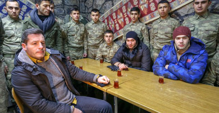Söz Dizisi Oyuncuları Irak Sınırında Mehmetçik İle Buluştu