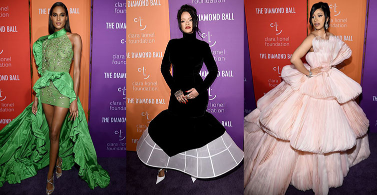 Rihanna'nın Davetinde Ünlüler Göz Kamaştırdı