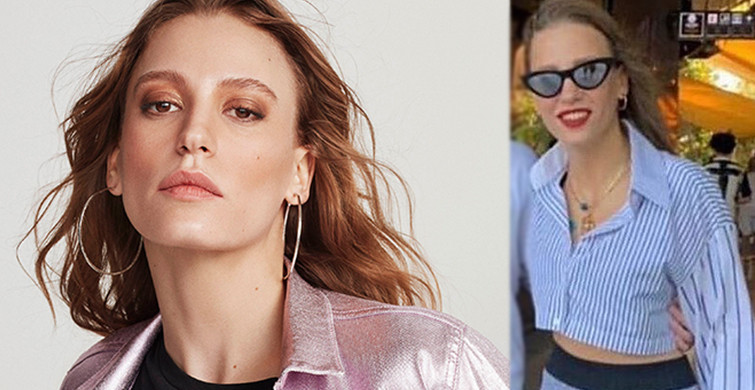 Serenay Sarıkaya, Kısa Taytıyla Gündem Oldu