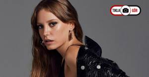 Serenay Sarıkaya Siyah Mini Elbisesiyle Dikkat Çekti