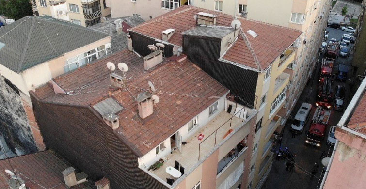 Şişli’de 6 Katlı Bina, Çökme Riski Sebebiyle Tahliye Edildi