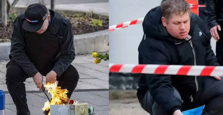 Sosyal medya bu görüntüleri konuşuyor: Kur'an-ı Kerim yakan gençlerin başına öyle bir şey geldi ki…