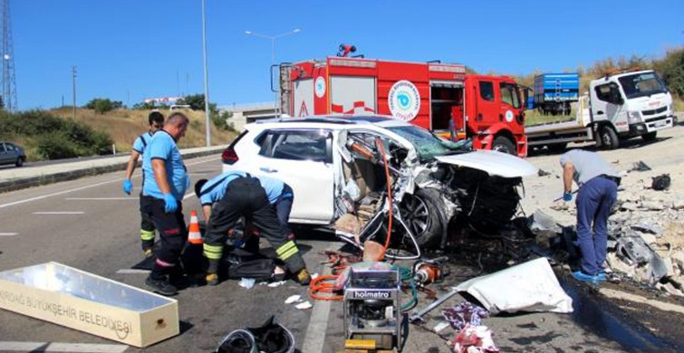 Tekirdağ'da Gerçekleşen Kazada 3 Kişi Hayatını Kaybetti