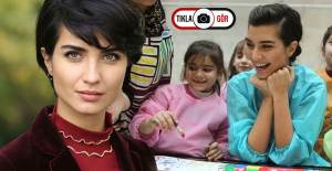 Tuba Büyüküstün'den Kız Çocuklarına Destek