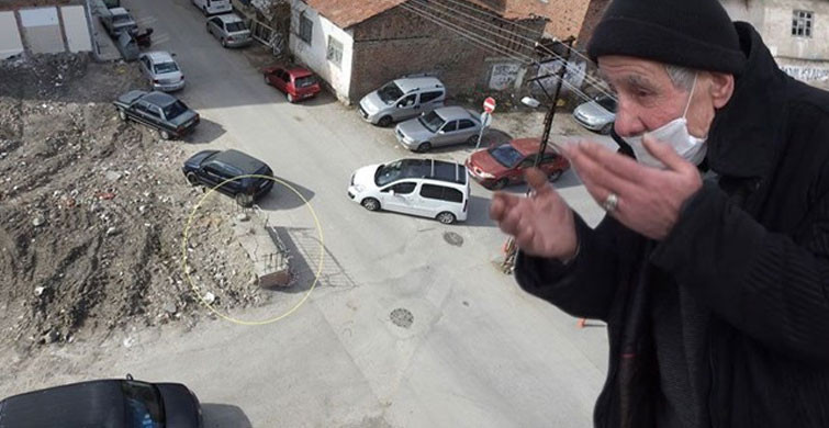 Türbe Yol Ortasında kaldı