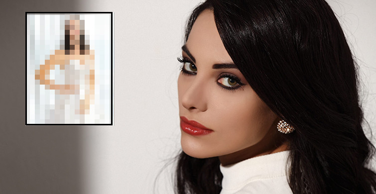 Tuvana Türkay, Gelinlikle Poz Verdi
