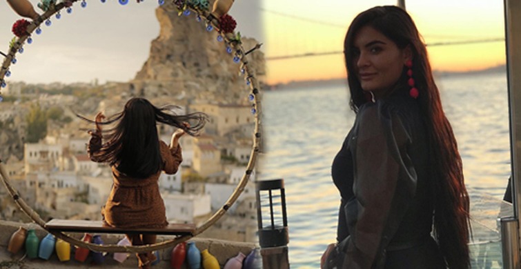 Hanife Gürdal Mini Etekli Pozuyla Eleştirildi