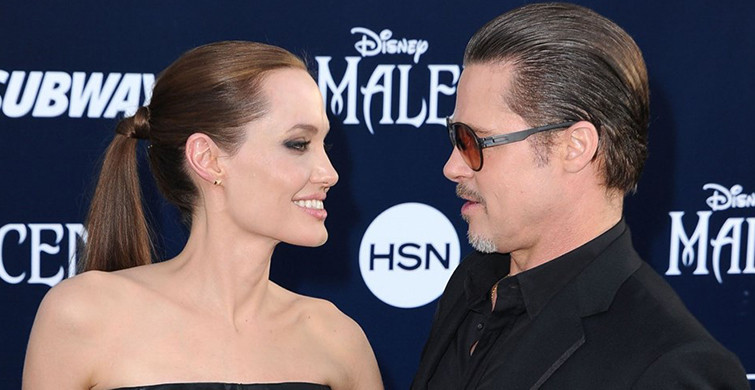Angelina Jolie'den Brad Pitt'e Zeytin Dalı