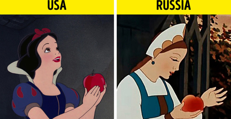 Masal Kahramanları Rusya'da Olsaydı Nasıl Görünürdü?