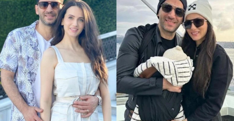 Yanlışlıkla paylaştı: Ünlü oyuncu Murat Yıldırım'ın kızının yüzü ilk kez görüldü!