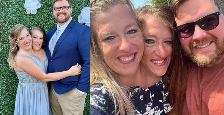 Yaşama şansları yok deniyordu! Yapışık ikizler Abby ve Brittany Hensel ABD'li bir savaş gazisiyle evlendi!
