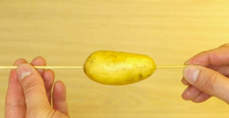 Çubukta Patates Tarifi